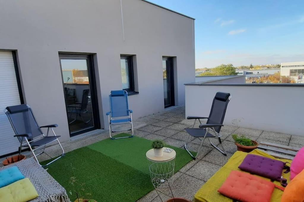 Magnifique Appartement Avec Terrasse Et Parking, 8 Personnes Nanterre Buitenkant foto